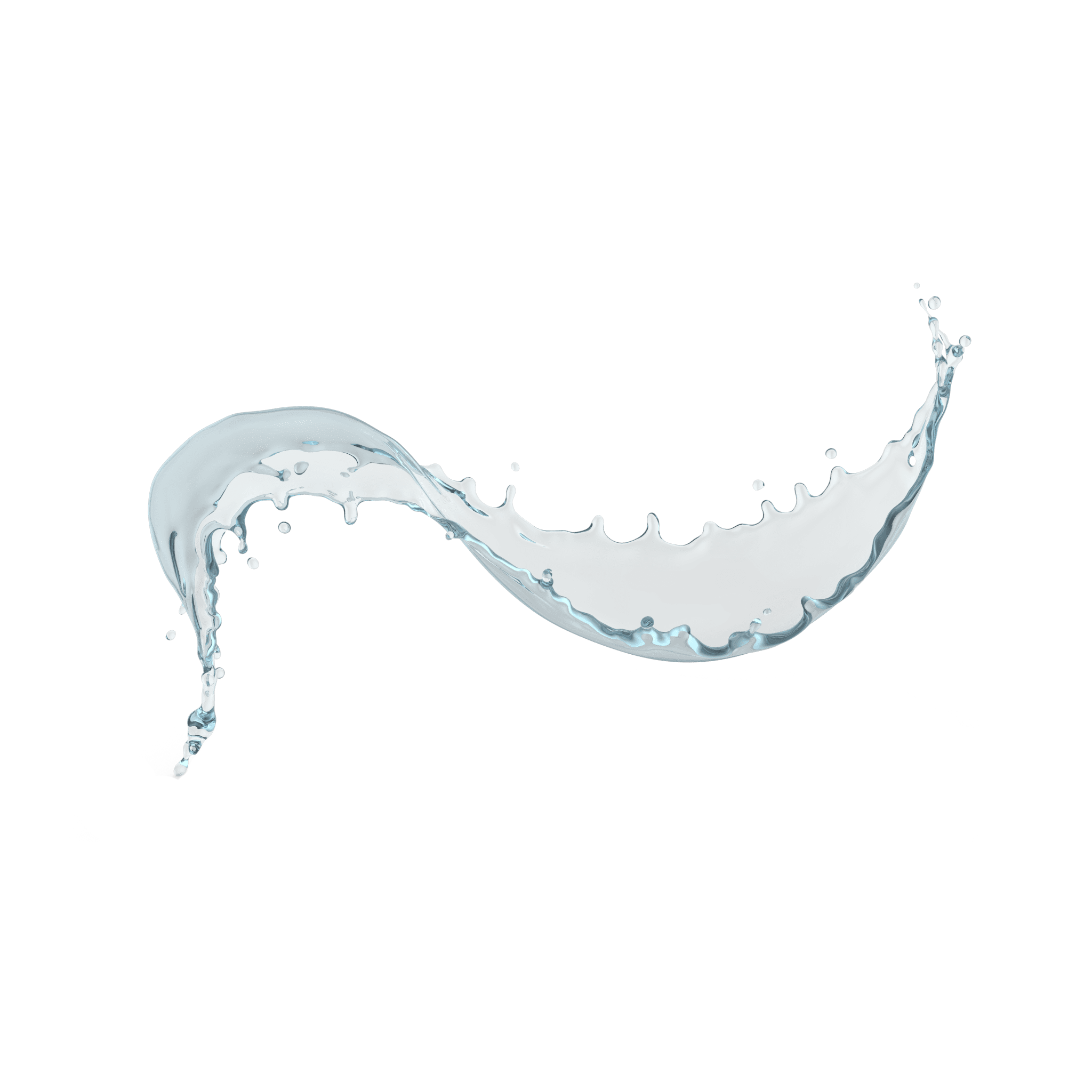 blue green water splash NULL